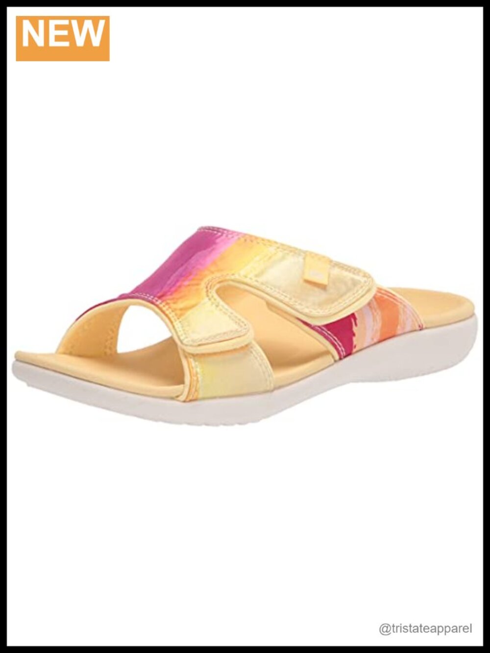 Spenco Kholo Monet Slide Sandal Orthotic Arch Support Slip On